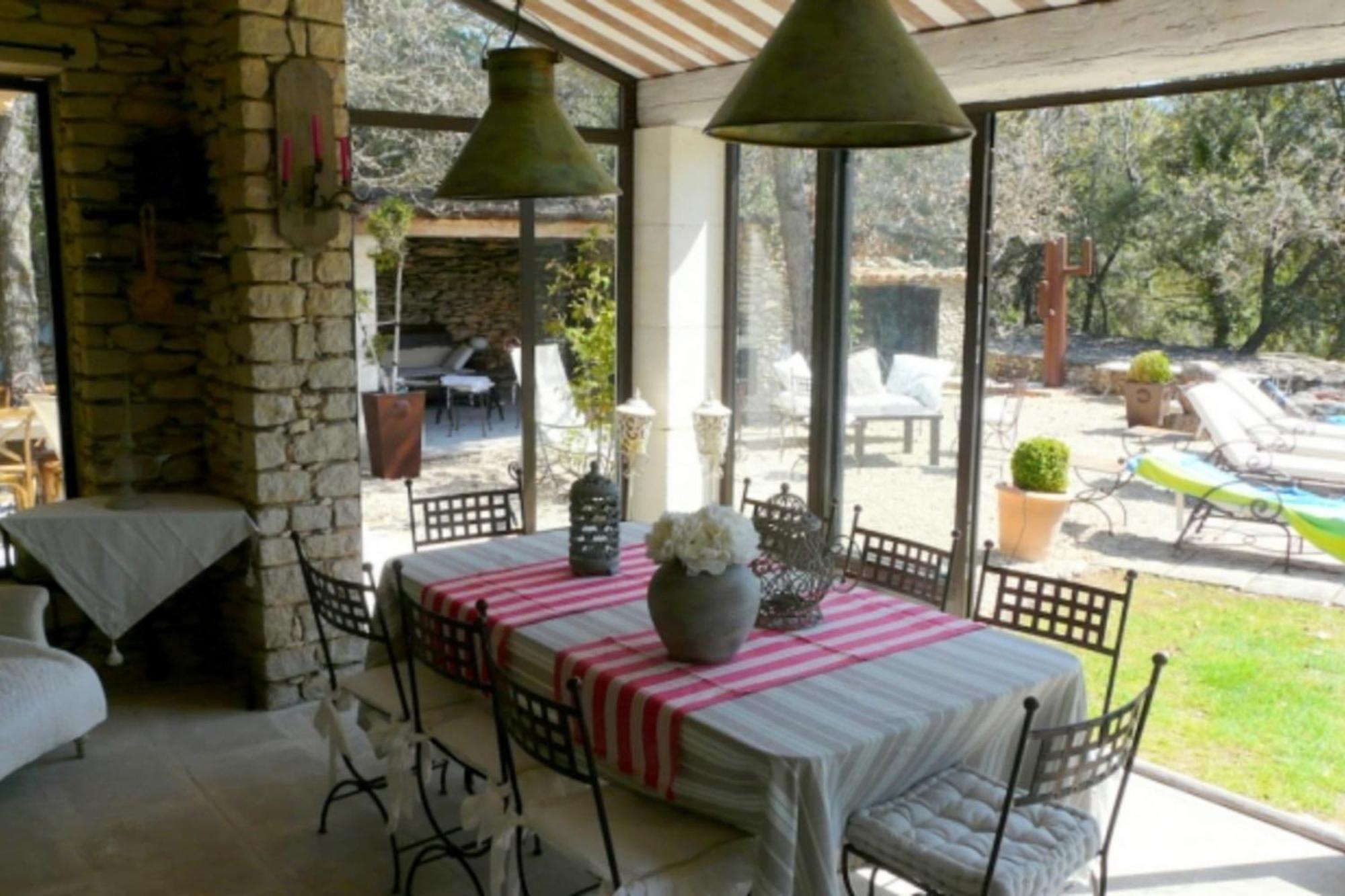 Beautiful Provencal Villa With Pool And Jacuzzi Lacoste  Kültér fotó