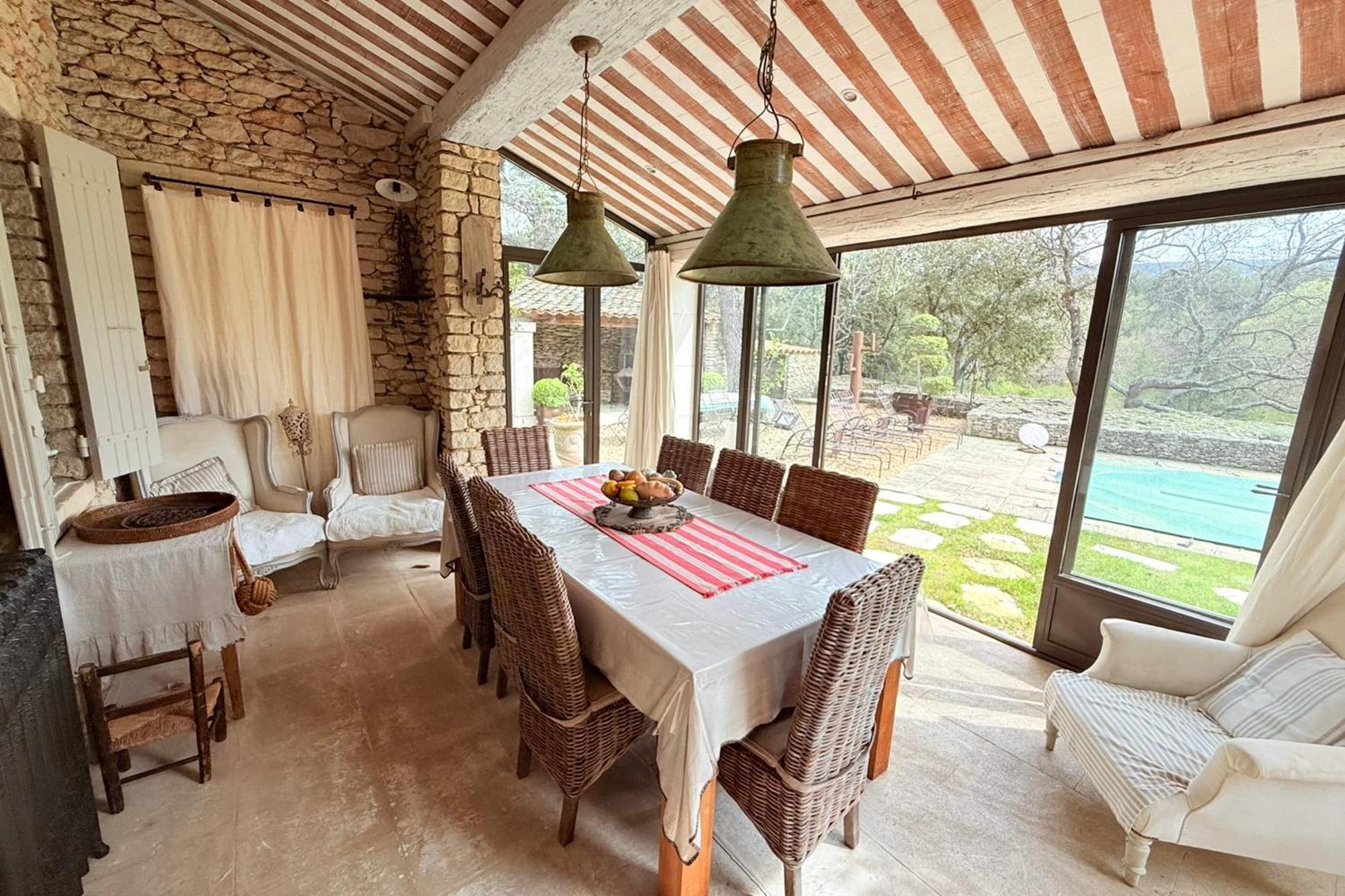 Beautiful Provencal Villa With Pool And Jacuzzi Lacoste  Kültér fotó